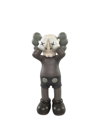 KAWS At This Time Виниловая Фигурка (Коричневый) - 20 см