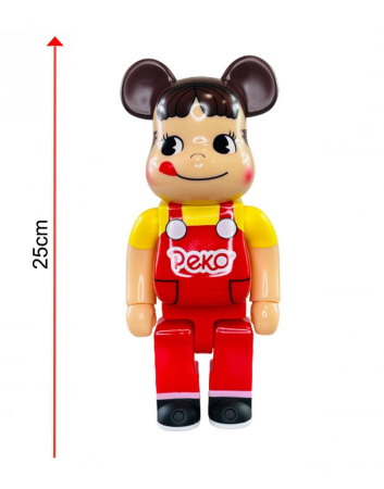 Bearbrick Milky Peko Красный 400% (28см)