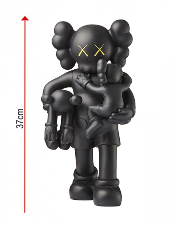 Kaws Clean Slate Виниловая фигурка (Черный) - 37 см