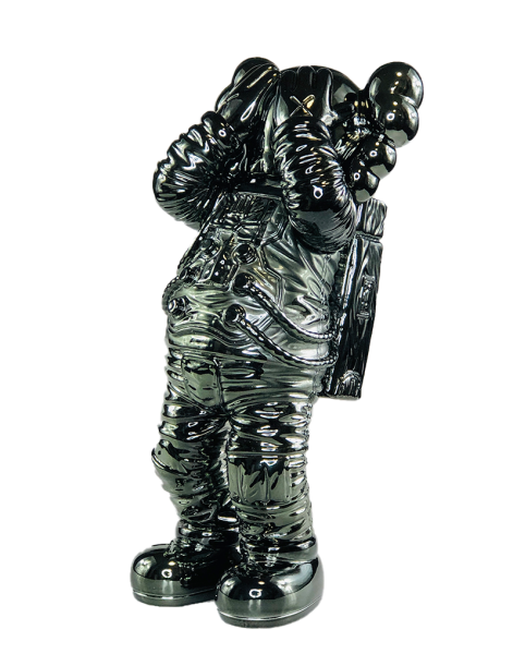 KAWS Holiday Space фигурка космонавта черная 30 см