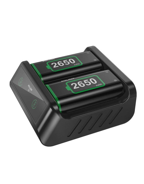Зарядная станция + 2 аккумулятора для джойстиков (2650mAH) Xbox Series/ONE AL-XB2010