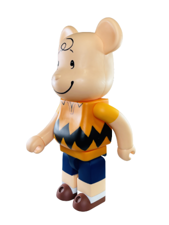 Bearbrick Чарли Браун Peanuts 1000% (70см)