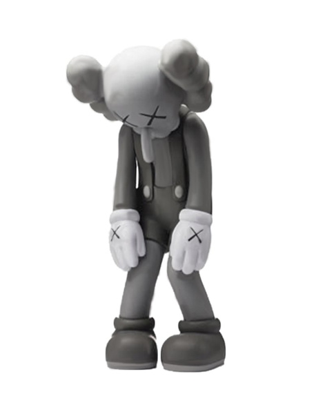 Kaws Small Lie Companion Виниловая Фигурка (Серый) - 28 см Kaws Small Lie Companion Виниловая Фигурка (Серый) - 28 см