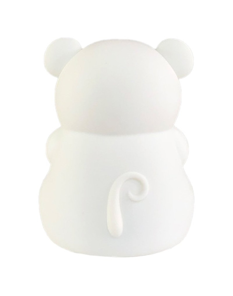 Силиконовый Ночник Бобер Розовый (Светильник)