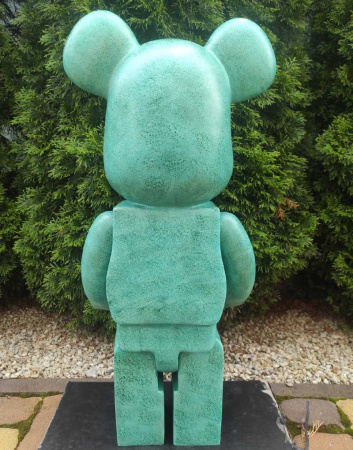 Фігурка Bearbrick — Daniel Arsham (Eroded Bronze) 1000% (70 см)
