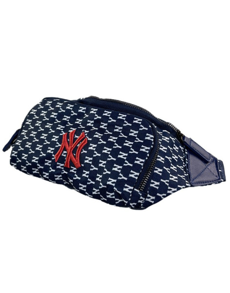 Сумка-Бананка Принт (Синяя)