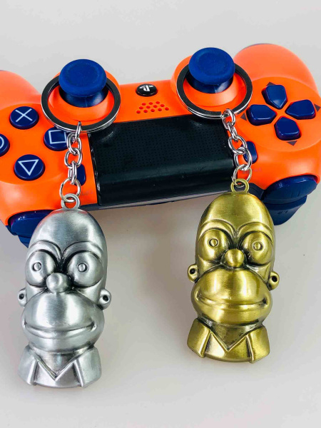 Металевий брелок Гомер Сімпсон (Homer Simpson)