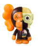 Фигурка KAWS Dissected Milo (коричневый) - 18 см