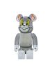 Bearbrick Том і Джеррі: Том Флокі (Оксамитовий) 400% (28см)