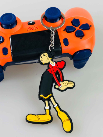 Моряк Папай Дівчина (Селиконовий брелок)