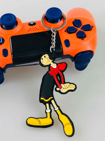 Моряк Папай Дівчина (Селиконовий брелок)