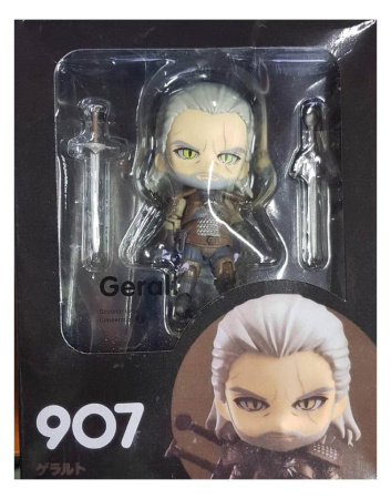 Фигурка Ведьмак 3: Дикая Охота - Геральт (The Witcher 3: Wild Hunt: Geralt 907) 10 см