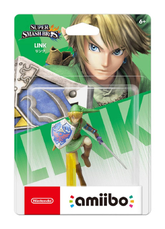 Фигурка Amiibo – Линк (коллекция Super Smash Bros.)