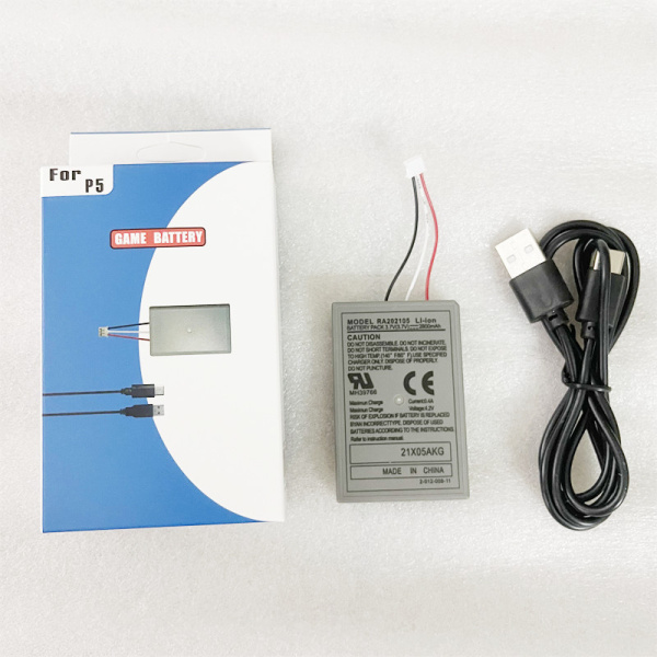 PS5 Змінна літієва батарея контролера PS5 DualSense Акумулятор PS5 2800 мАг