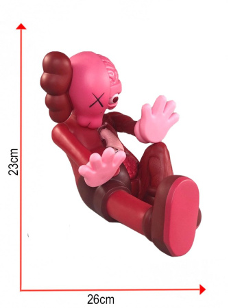 Фигурка Kaws Resting Place Companion (Красный) - 23 см