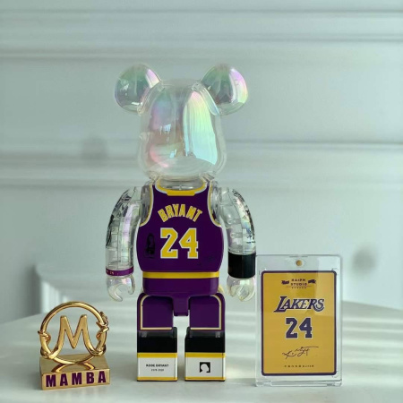 Bearbrick NBA Kobe Bryant 8 (Los Angeles Lakers) 400% (28 см)