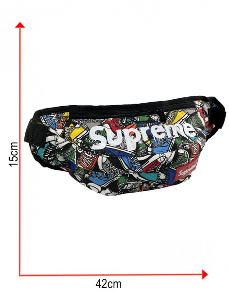 Сумка-бананка Supreme рисунок 7