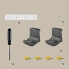 Настінний кронштейн для PS5 / PS5 Slim із зарядкою для геймпадів і тримачем для навушників (GP-535)