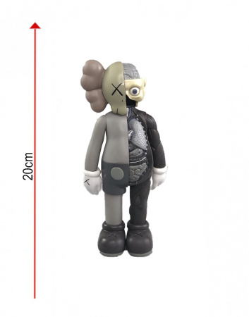 Фигурка Kaws Flayed Companion Open Edition GREY (серый) - 20 см
