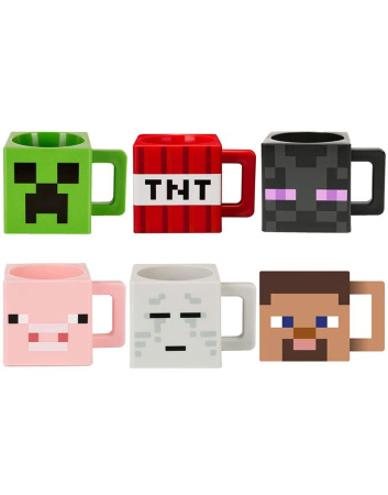 Кружка JINX Minecraft Дволикий привид