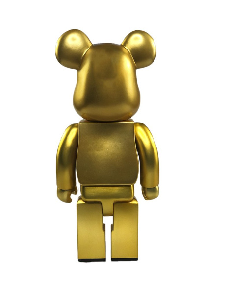 Bearbrick X-Large Hajime Sorayama Gold 400% (28 См)