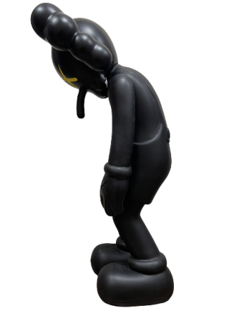 Фигурка Kaws Small Lie Companion (Черный) - 130 см