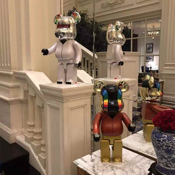 Bearbrick Daft Punk Discovery Tour Red Jacket 1000% (70см)