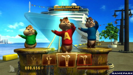 Элвин и бурундуки 3   (Xbox 360)