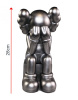 Kaws Companion Passing Through Фигурка (серебряный) 28 см