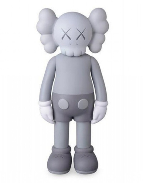 KAWS Companion Open Edition виниловая фигурка (серая) 28 см KAWS Companion Open Edition виниловая фигурка (серая) 28 см