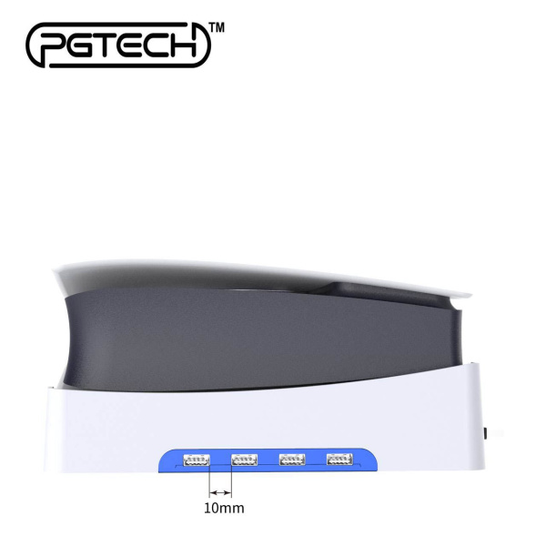 PS5 slim HUB 4 USB2.0 кронштейн для зберігання консолі  GP-528 