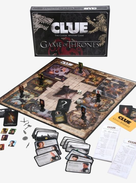 Настольная игра Clue (Game of Thrones)