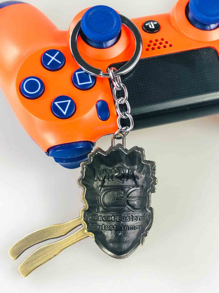 Брелок Наруто Узумакі (Naruto) металевий – аніме аксесуар для ключів та рюкзака