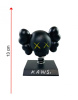Kaws Companion (Cars Series) Фигурка башкотряс голова (черный) - 13 см