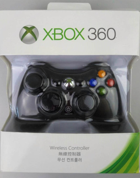 Беспроводной Контроллер BLACK (XBOX 360)