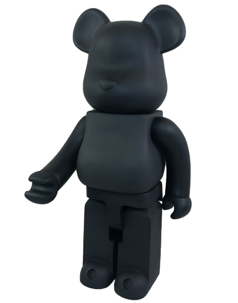 Bearbrick Black (Чорний Матовий) 1000% (70 см)