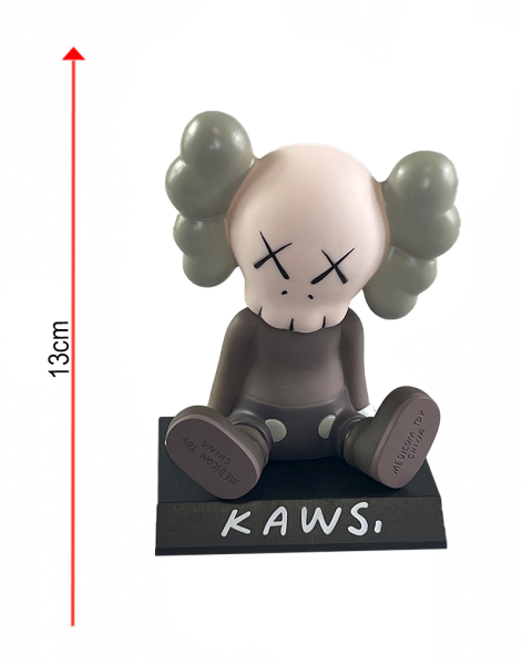 KAWS COMPANION Brown (Cars Series) виниловая фигурка-башкотряс - 13 см KAWS COMPANION Brown (Cars Series) виниловая фигурка-башкотряс - 13 см