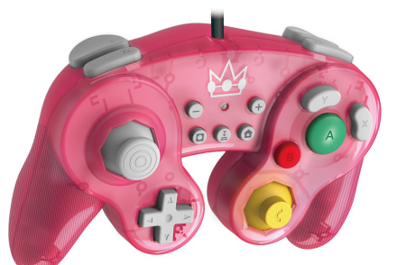 Nintendo Switch Геймпад Hori Battle Pad (Peach) для консоли Switch (NSW-135U)