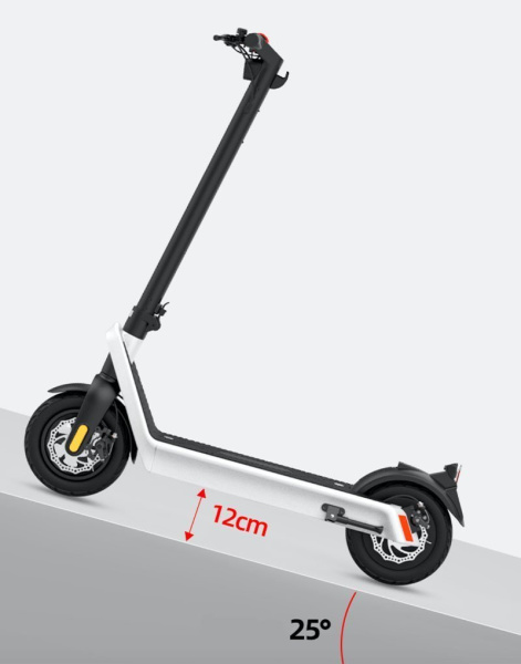 Электросамокат Hx X9 E -Scooter (белый)
