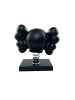 Kaws Companion (Cars Series) Фигурка башкотряс голова (черный) - 13 см