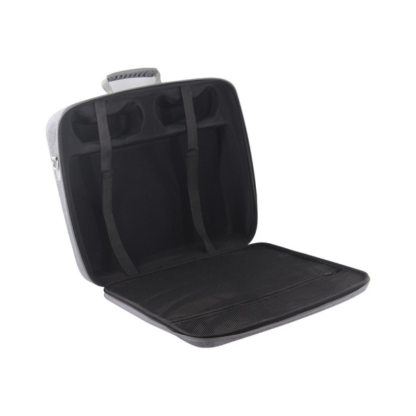 Дорожня сумка-кейс для перенесення консолі Sony PlayStation PS5 / PS5 Pro квадратна сіра