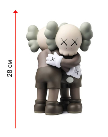 Kaws Together companion Виниловая фигурка (Коричневый) 28см