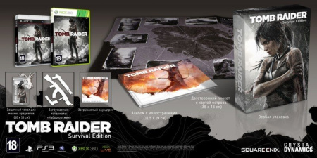 Tomb Raider. Survival Edition /ENG/  3.0 Б.У (Xbox 360)