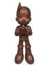 Kaws Astro Boy Дерев'яна фігурка коричнева (30см)