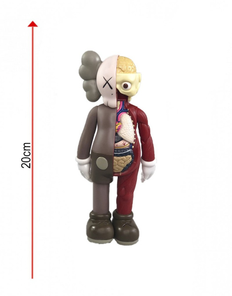 Фигурка Kaws Flayed Companion Brown (коричневый) - 20 см Фигурка Kaws Flayed Companion Brown (коричневый) - 20 см