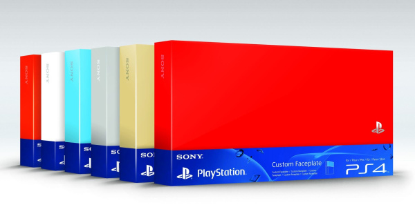 Custom Faceplate Красная (PS4)