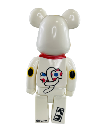 Bearbrick Lucky Cat Пеко-Чан белый 400% (28см)