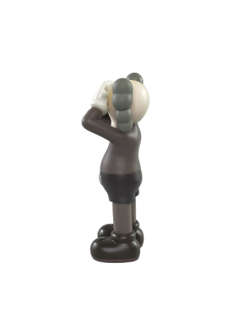 KAWS At This Time Виниловая Фигурка (Коричневый) - 20 см