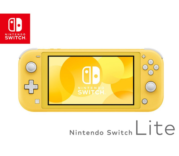 Игровая приставка Nintendo Switch Lite (желтая)