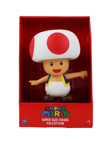 Фігурка Super Mario — Toad (Super Size Figure Collection) 19 см